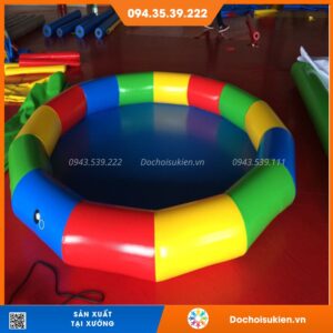 bể phao tròn bơm hơi