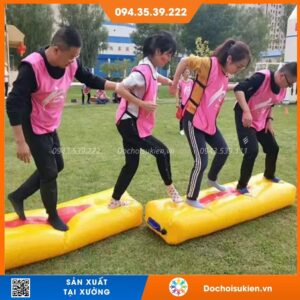 cầu phao bơm hơi